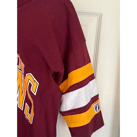 Vintage 90's Logo 7 Washington Redskins Single Stitch Made in USA T-shirt XL - Picture 3 of 13